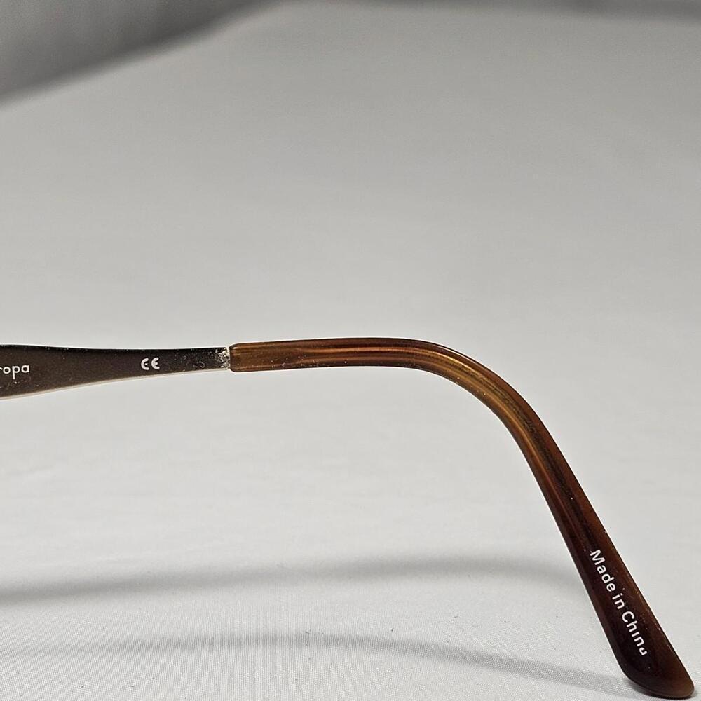 Scott Harris Vintage Europa Tortoise Eyeglasses Square Frames Only 50-20-145 - Picture 7 of 8